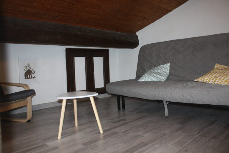 la chambre "secrète" en coin canapé